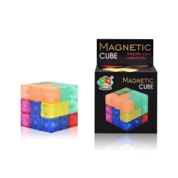 IQ Puzzle  Magnetic Cube (firkant) | Sjov hjernevrider &amp; fidget-aktivitet