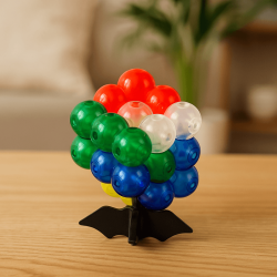 IQ Puzzle Magnetic Cube (rund) | Hjernevrider &amp; fidget toy